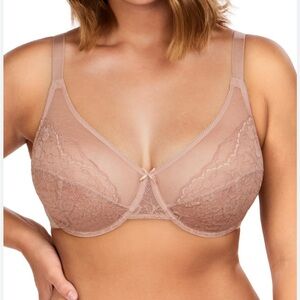 HSIA Unlined lace bra